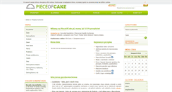 Desktop Screenshot of pieceofcake.pl